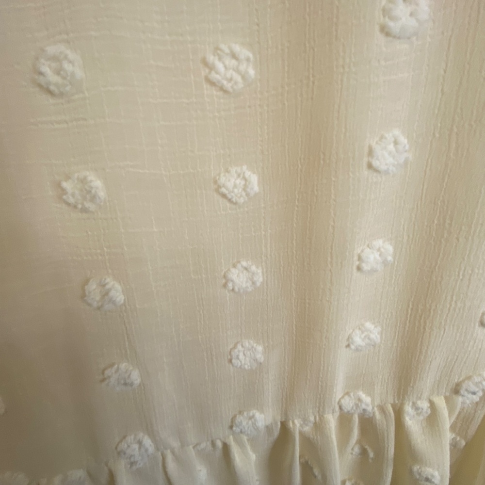 Listicle Swiss Dot Baby Doll dress - Picture 5 of 5